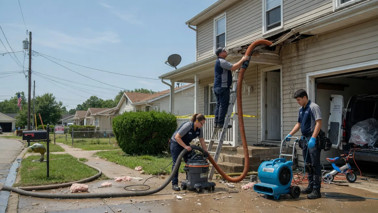 Water Damage Restoration in Liberty, MO near me